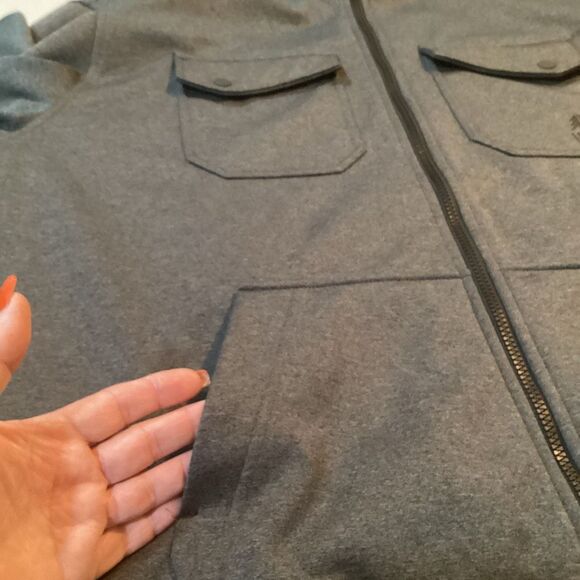 L.L Bean Traverse Slightly Fitted Full Zip Jacket Sz XXL Hoodie - Picture 11 of 12